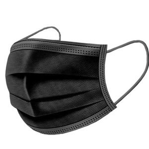 New Black Disposable Face Mask- 10 Pack